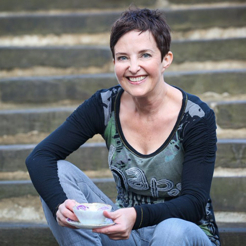 Cromerty York - British Female Voiceover - Sitting On Steps in North Yorkshire